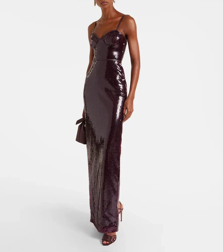 David Koma Embellished gathered gown | Thumbnail 5