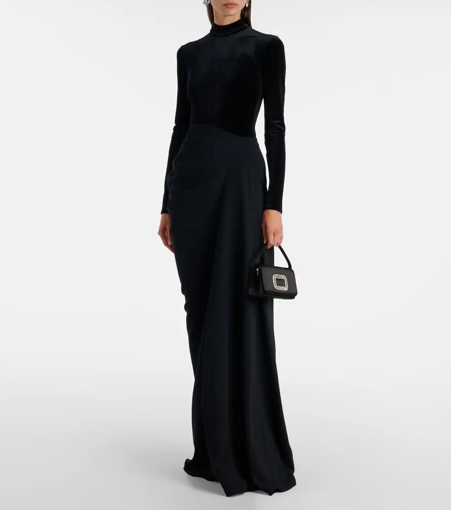 David Koma Velvet bodysuit | Thumbnail 2 David Koma Velvet bodysuit | Thumbnail 2