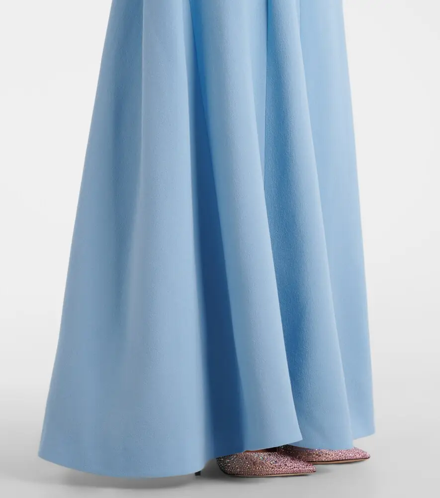 Emilia Wickstead Malinda wool crêpe gown | Thumbnail 4 Emilia Wickstead Malinda wool crêpe gown | Thumbnail 4