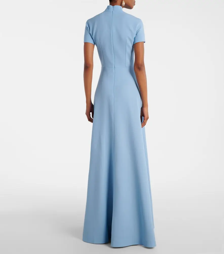 Emilia Wickstead Malinda wool crêpe gown | Thumbnail 5 Emilia Wickstead Malinda wool crêpe gown | Thumbnail 5