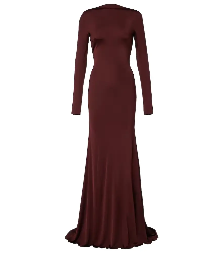 David Koma Gathered jersey gown | Image 1 David Koma Gathered jersey gown | Image 1