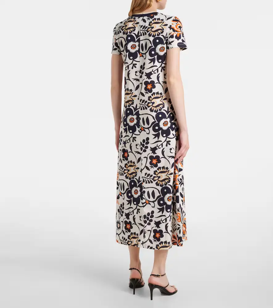 La DoubleJ Sporty Swing cotton jersey midi dress | Thumbnail 2