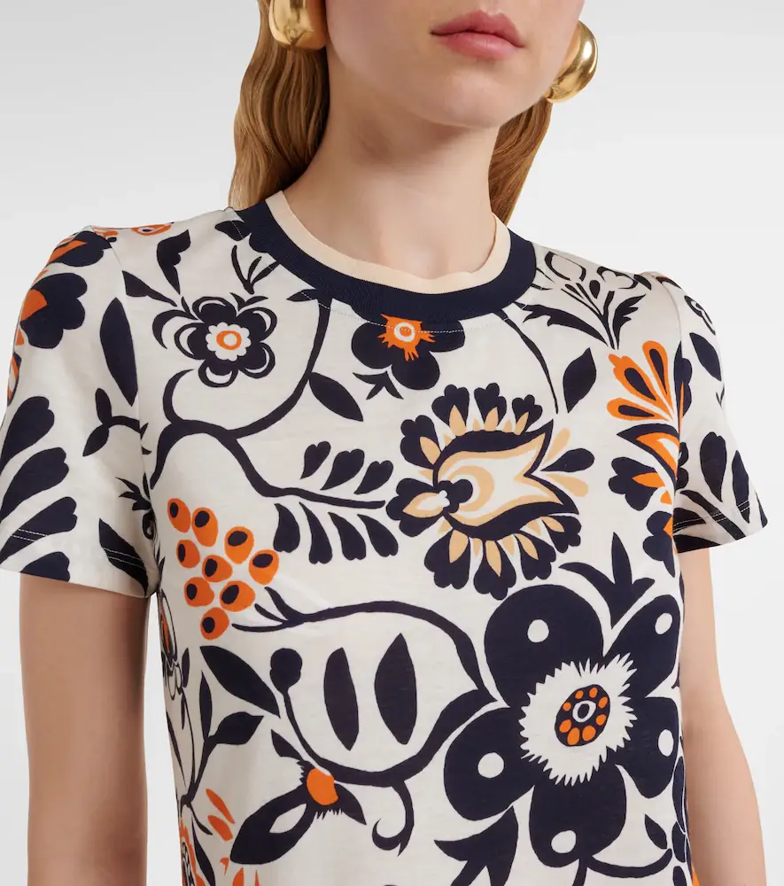 La DoubleJ Sporty Swing cotton jersey midi dress | Thumbnail 4
