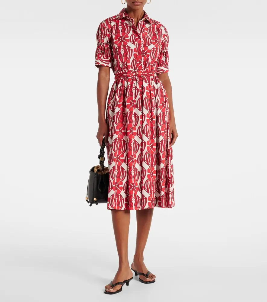 La DoubleJ Libertine printed cotton shirt dress | Thumbnail 3