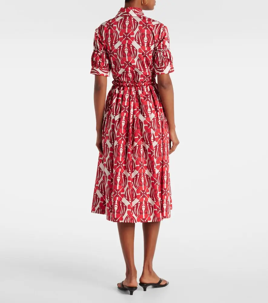 La DoubleJ Libertine printed cotton shirt dress | Thumbnail 4