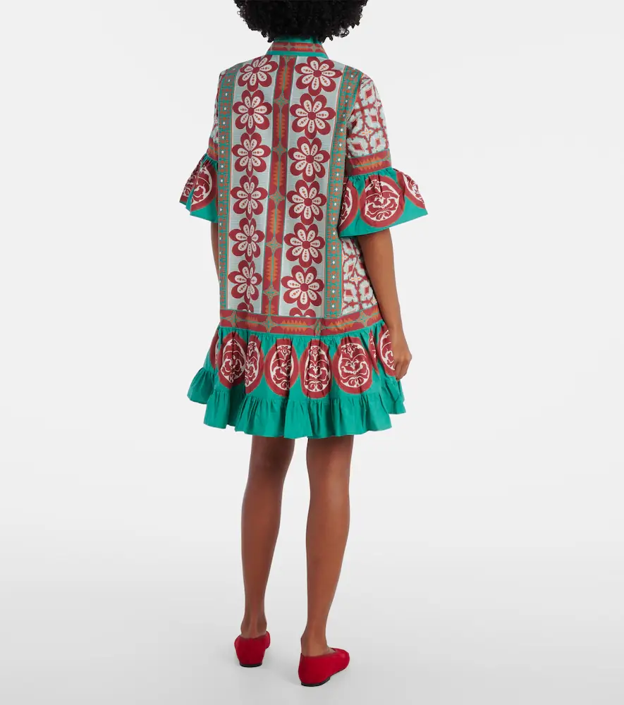 La DoubleJ Choux printed cotton poplin shirt dress | Thumbnail 5