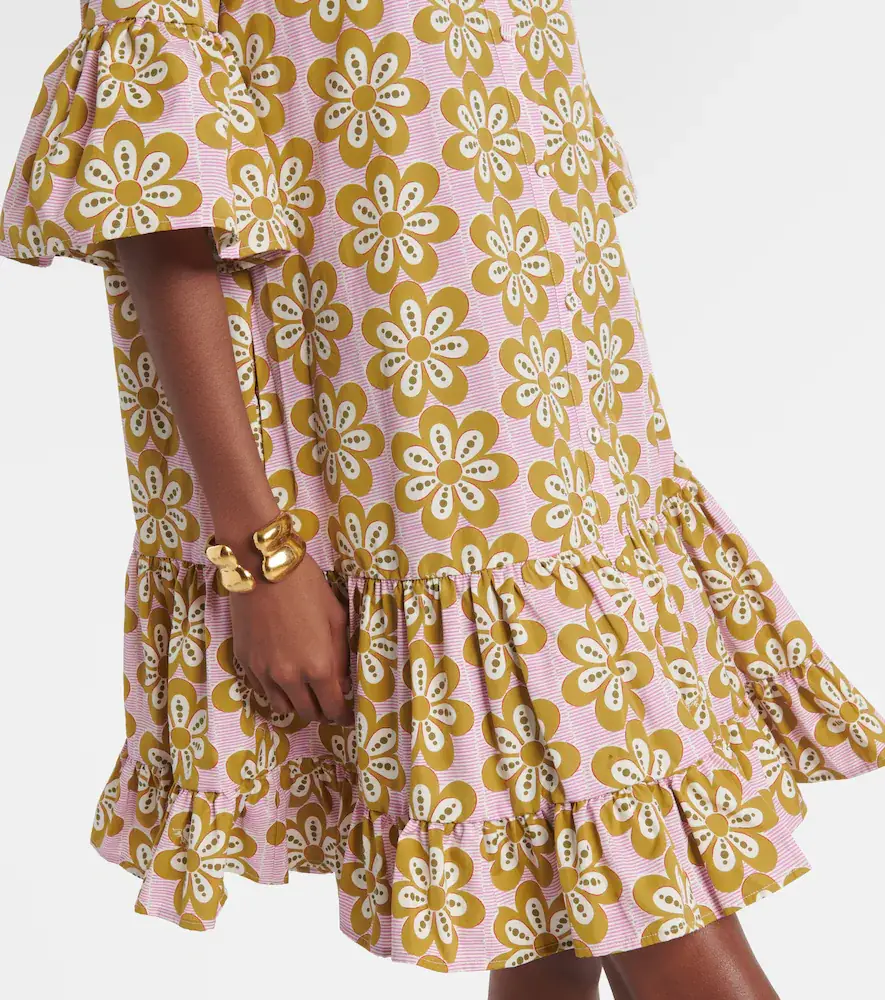 La DoubleJ Choux floral cotton poplin shirt dress | Thumbnail 2 La DoubleJ Choux floral cotton poplin shirt dress | Thumbnail 2