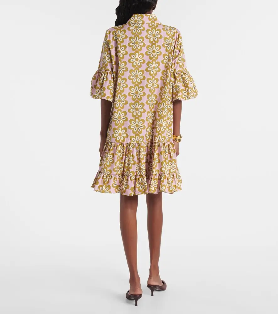 La DoubleJ Choux floral cotton poplin shirt dress | Thumbnail 3 La DoubleJ Choux floral cotton poplin shirt dress | Thumbnail 3