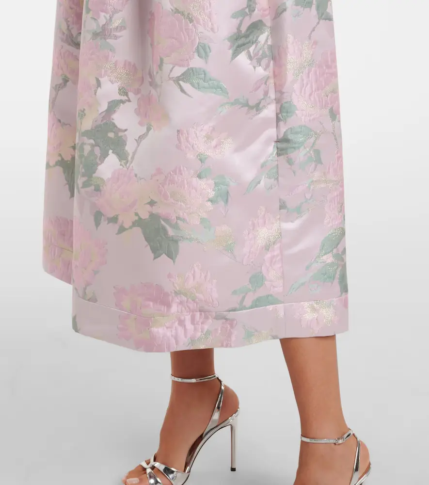 Markarian Apple floral brocade corset dress | Thumbnail 5 Markarian Apple floral brocade corset dress | Thumbnail 5