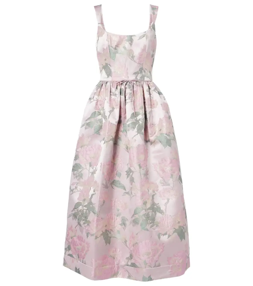 Markarian Apple floral brocade corset dress | Image 1 Markarian Apple floral brocade corset dress | Image 1