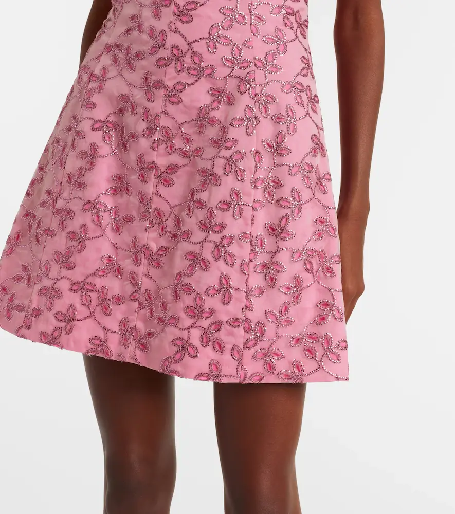 Markarian Floral sequined minidress | Thumbnail 3 Markarian Floral sequined minidress | Thumbnail 3