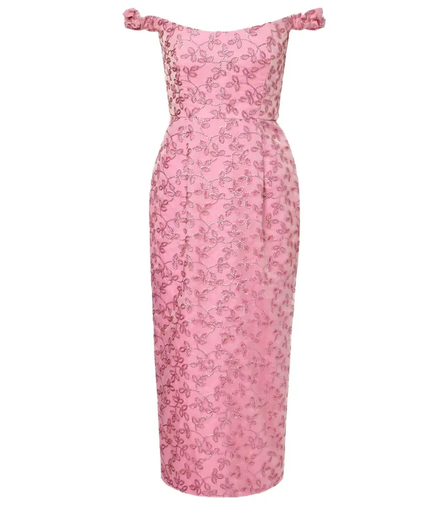 Markarian Amina sequined midi dress | Image 1 Markarian Amina sequined midi dress | Image 1