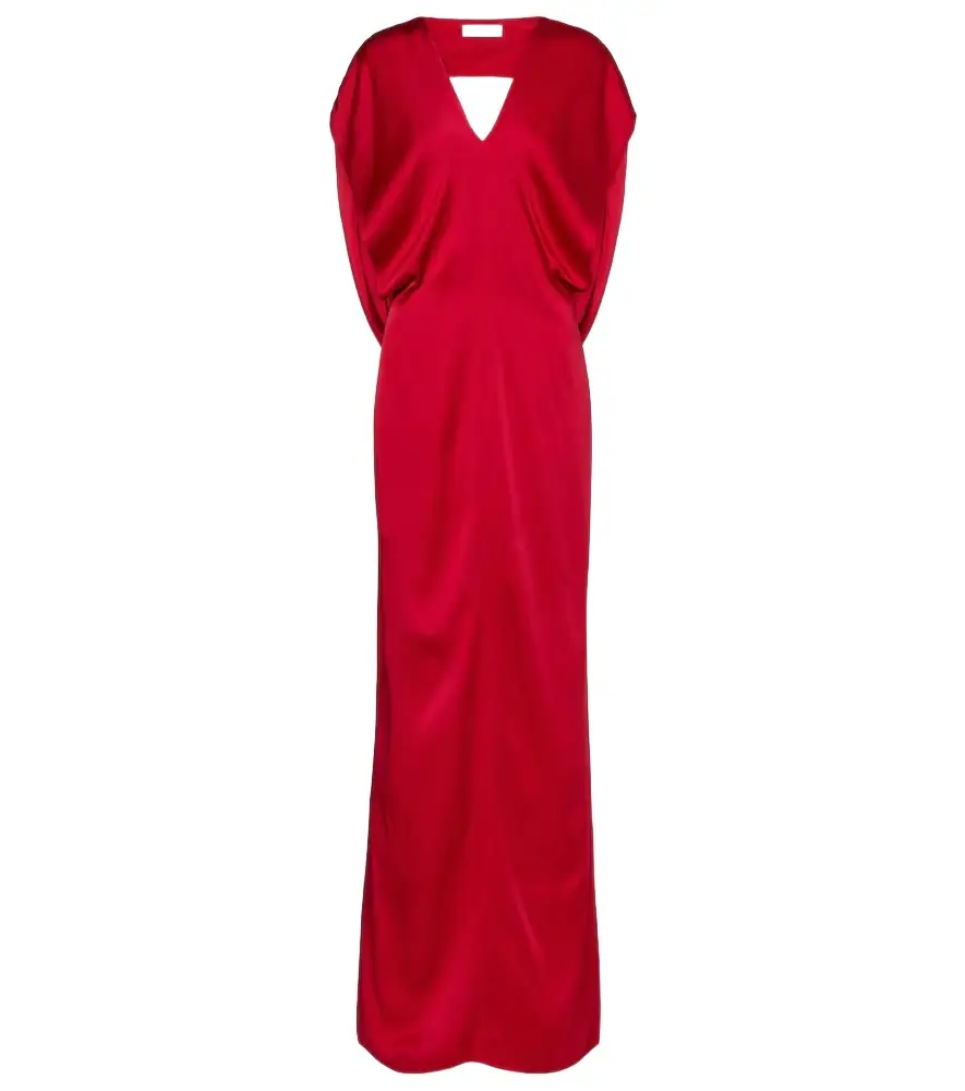 Stella McCartney Draped satin gown | Image 1 Stella McCartney Draped satin gown | Image 1