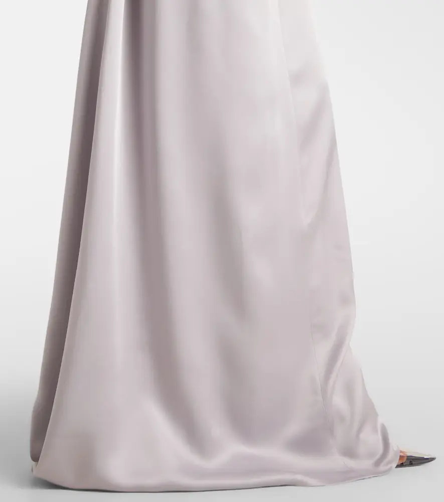 Stella McCartney Embellished satin gown | Thumbnail 3 Stella McCartney Embellished satin gown | Thumbnail 3