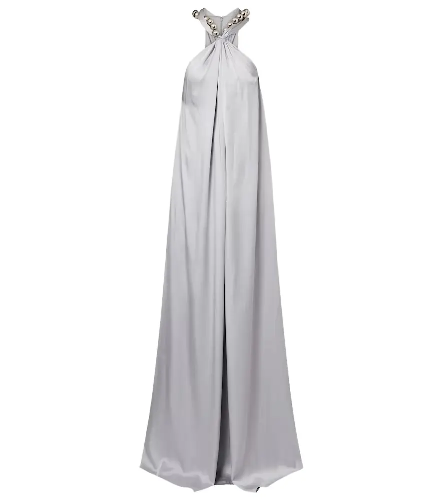 Stella McCartney Embellished satin gown | Image 1 Stella McCartney Embellished satin gown | Image 1