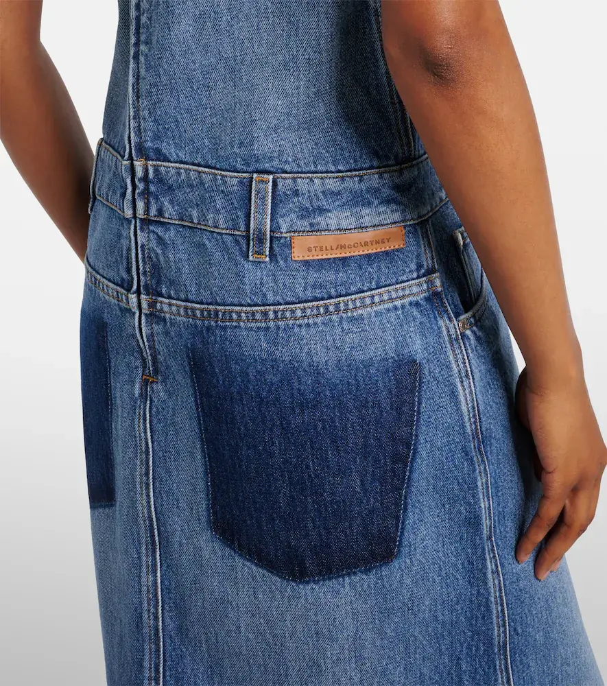 Stella McCartney Denim maxi dress | Thumbnail 3 Stella McCartney Denim maxi dress | Thumbnail 3