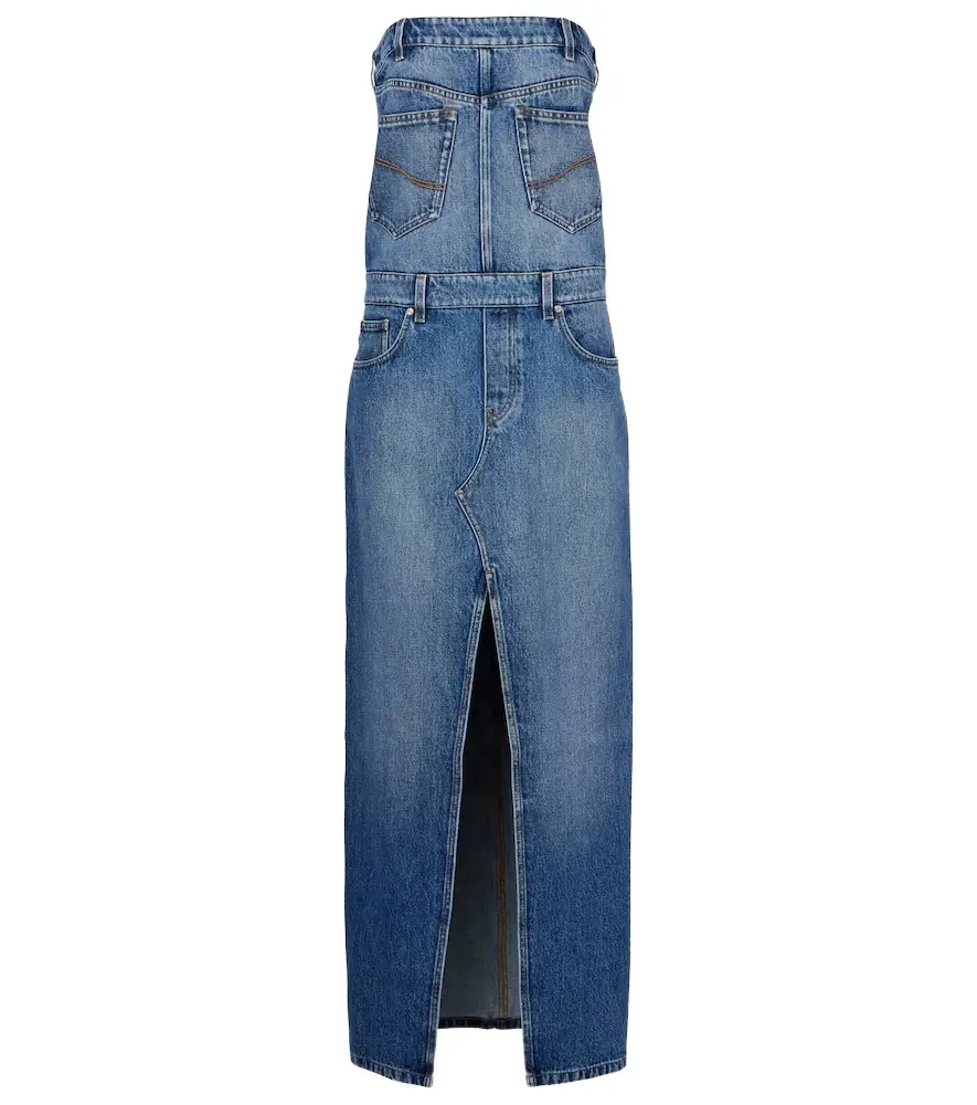 Stella McCartney Denim maxi dress