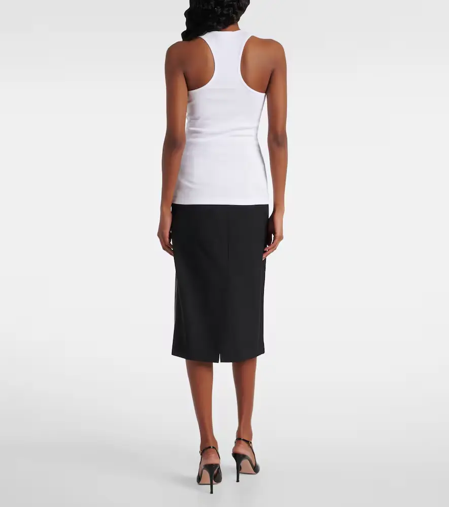 Stella McCartney Printed cotton-blend tank top | Thumbnail 5