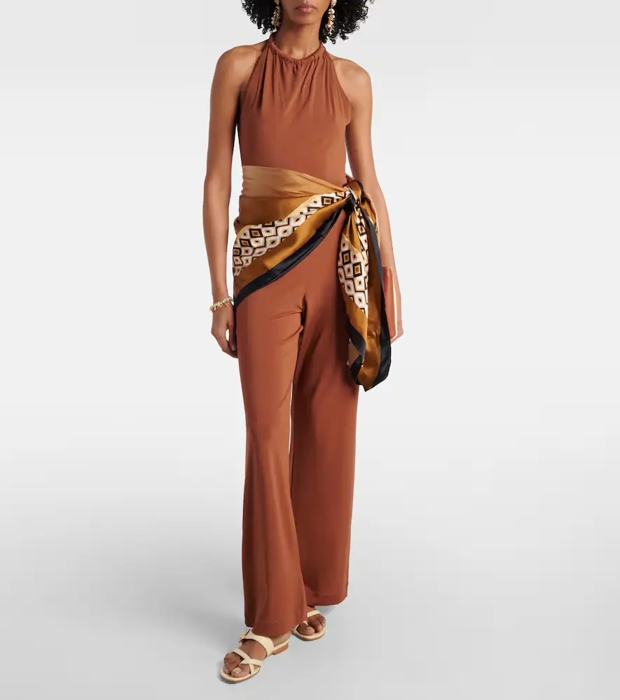 Max Mara Parsec halterneck beach jumpsuit | Thumbnail 3 Max Mara Parsec halterneck beach jumpsuit | Thumbnail 3
