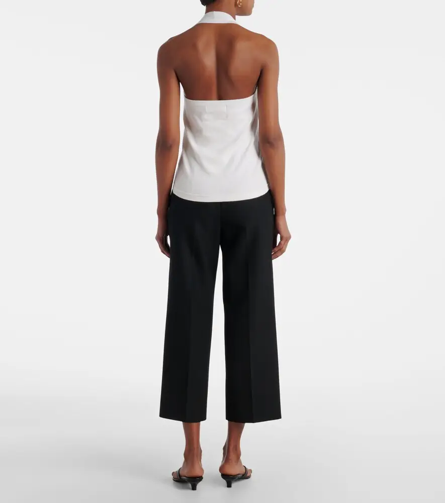 Extreme Cashmere N°409 Jerry cotton and cashmere top | Thumbnail 5