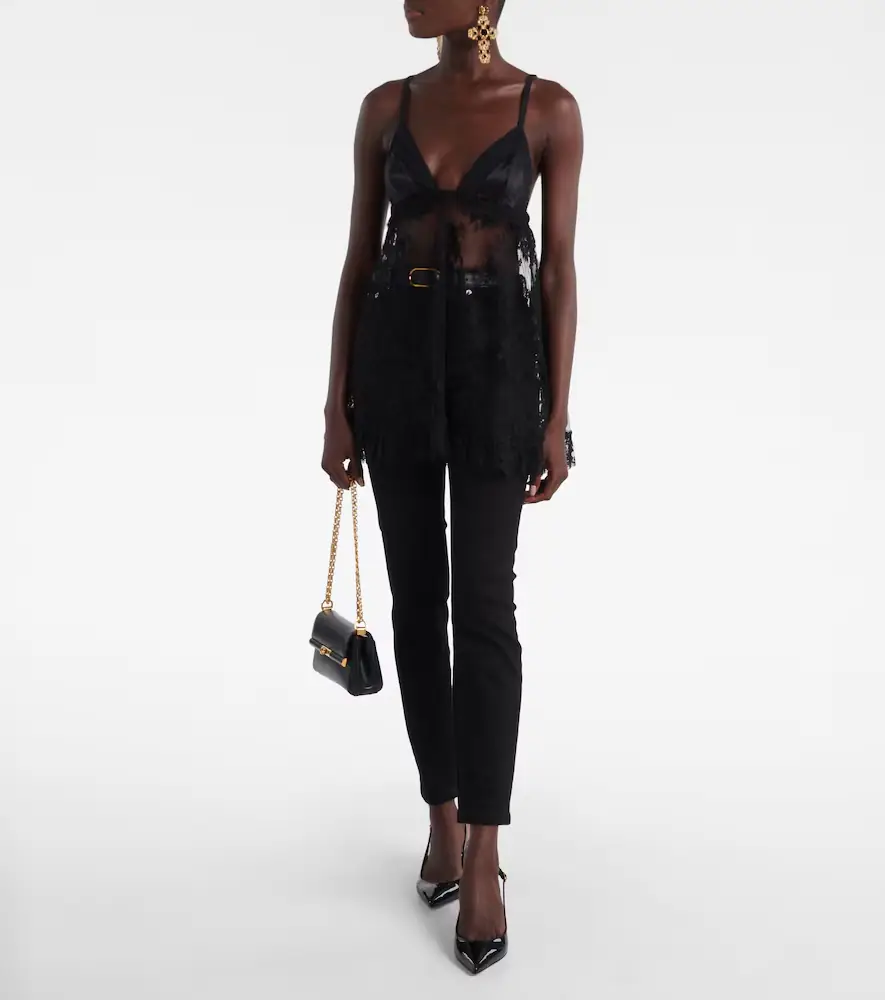 Dolce & Gabbana Floral lace top | Thumbnail 2 Dolce & Gabbana Floral lace top | Thumbnail 2