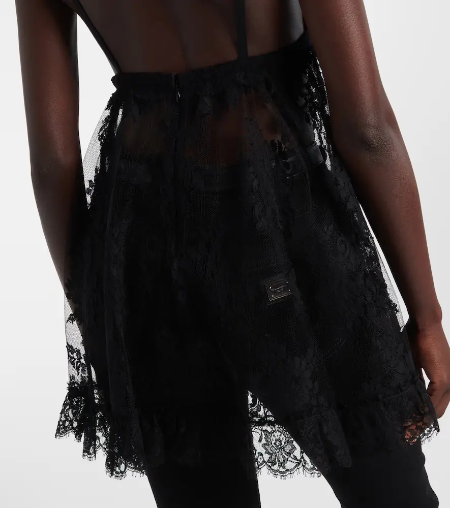Dolce & Gabbana Floral lace top | Thumbnail 3 Dolce & Gabbana Floral lace top | Thumbnail 3