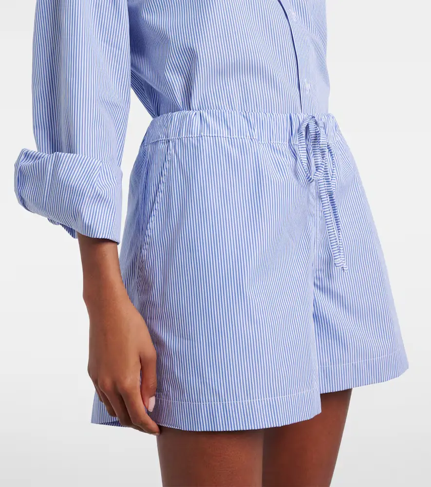 Hunza G Striped cotton poplin shorts | Thumbnail 3