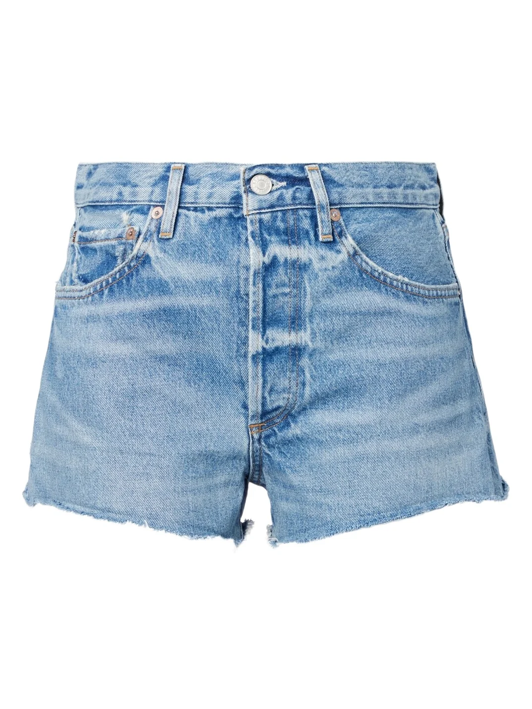 AGOLDE Parker denim shorts
