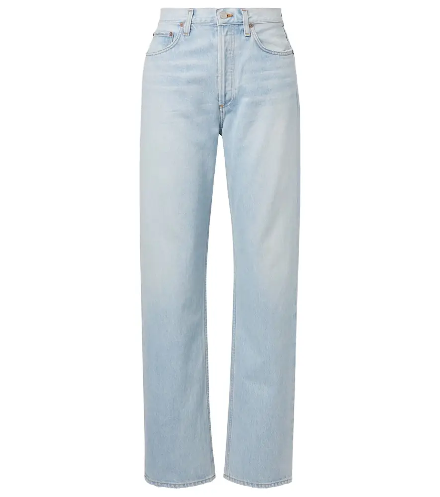 AGOLDE Kelly high-rise straight jeans