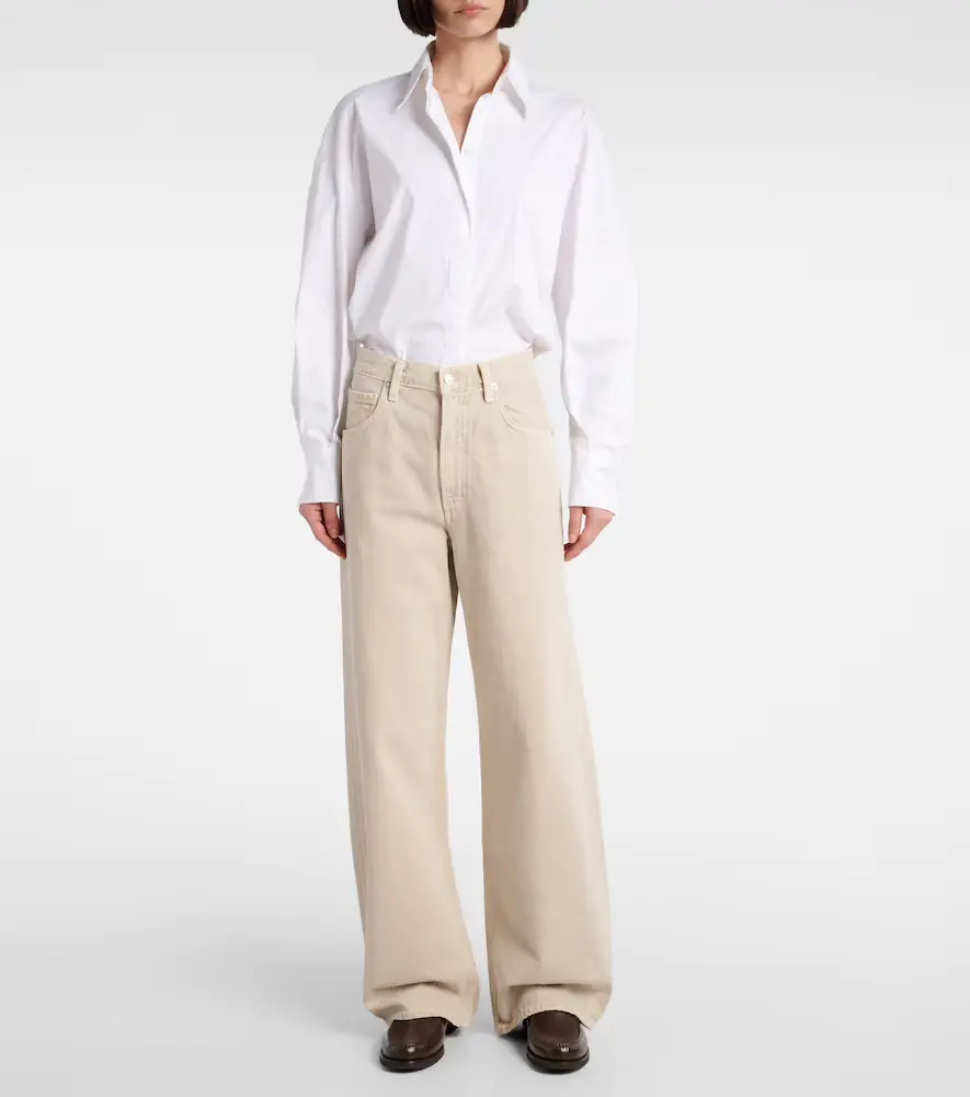 AGOLDE Low Curve mid-rise barrel-leg jeans | Thumbnail 4