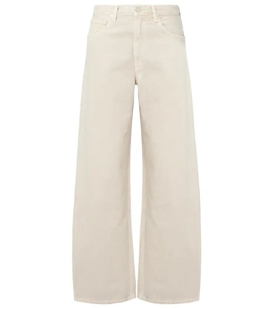 AGOLDE Low Curve mid-rise barrel-leg jeans