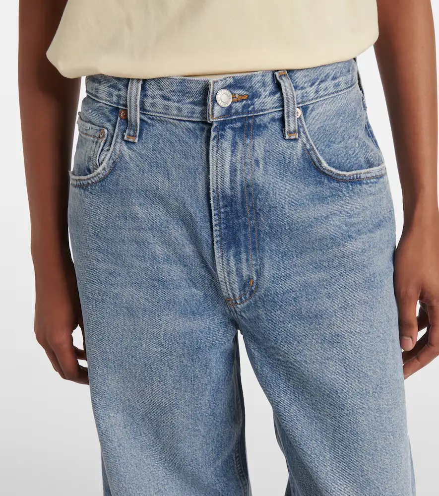 AGOLDE Low Curve mid-rise wide-leg jeans | Thumbnail 7