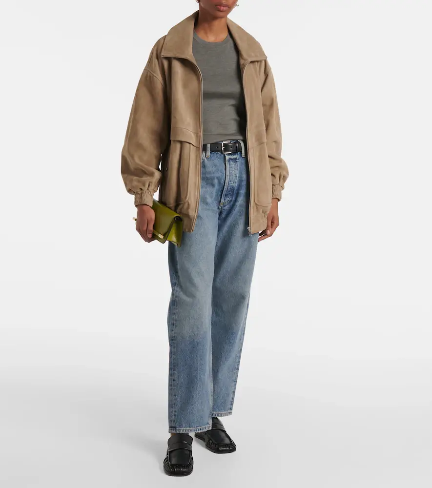AGOLDE 90s mid-rise straight jeans | Thumbnail 3