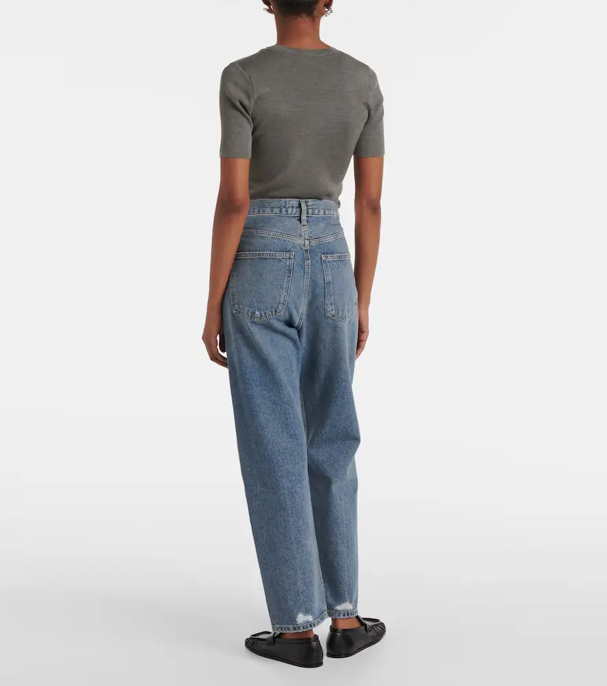 AGOLDE 90s mid-rise straight jeans | Thumbnail 4