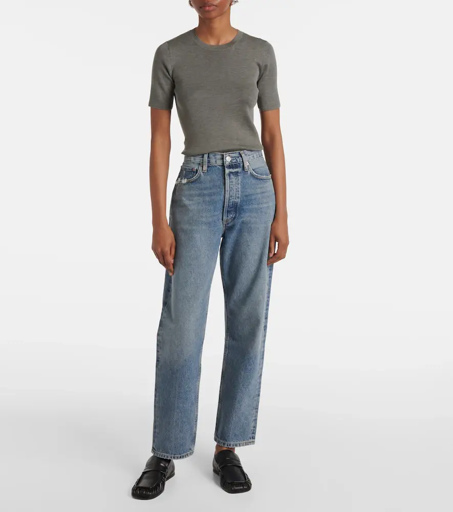 AGOLDE 90s mid-rise straight jeans | Thumbnail 5