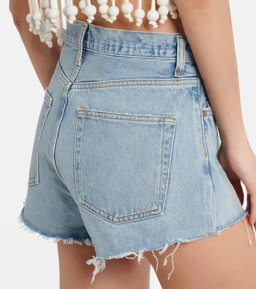 AGOLDE Ridley high-rise denim shorts | Thumbnail 3