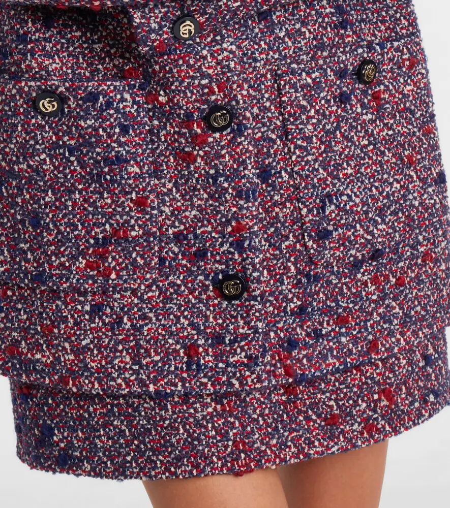 Gucci Wool-blend tweed jacket | Thumbnail 4 Gucci Wool-blend tweed jacket | Thumbnail 4
