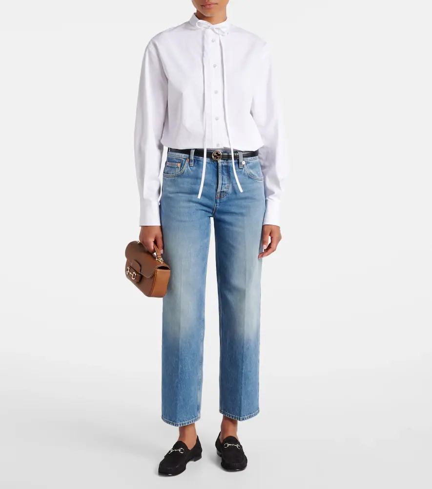 Gucci Mid-rise straight jeans | Thumbnail 2 Gucci Mid-rise straight jeans | Thumbnail 2