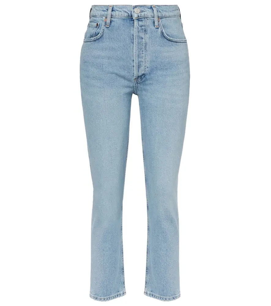 Agolde Riley high-rise straight jeans | Image 1 Agolde Riley high-rise straight jeans | Image 1