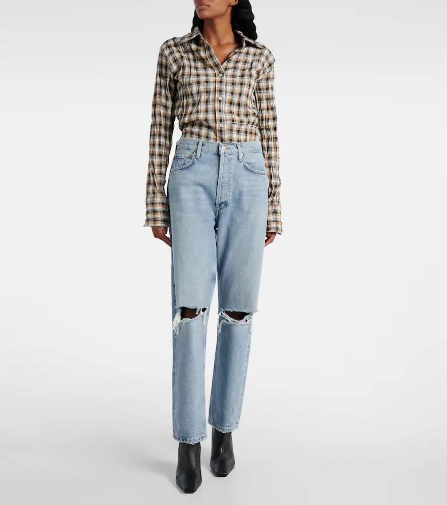 AGOLDE ‘90s mid-rise straight jeans | Thumbnail 6