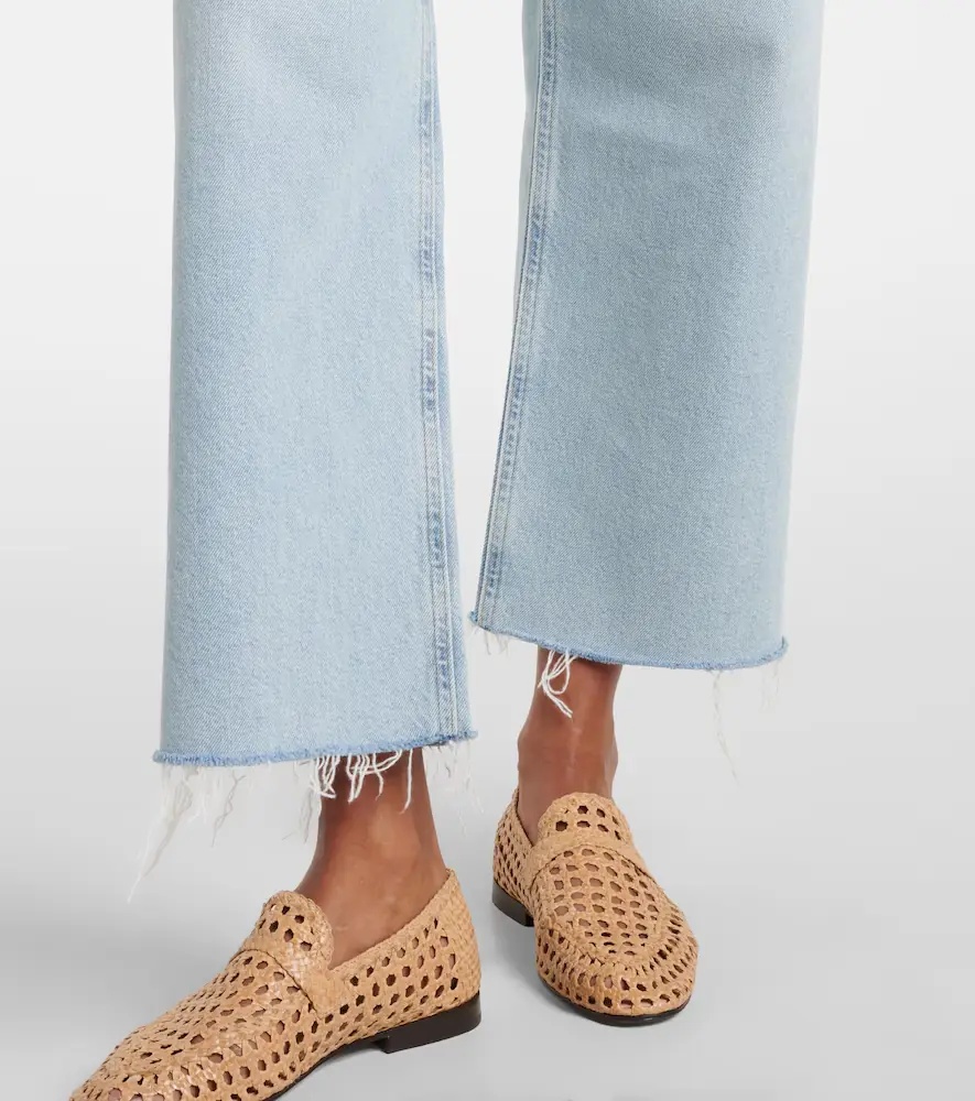 AGOLDE Ren high-rise wide-leg jeans | Thumbnail 2