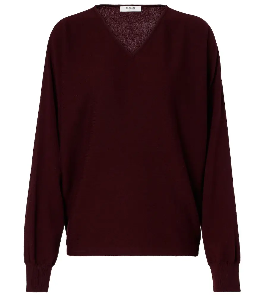 FFORME Rosa wool and cashmere sweater