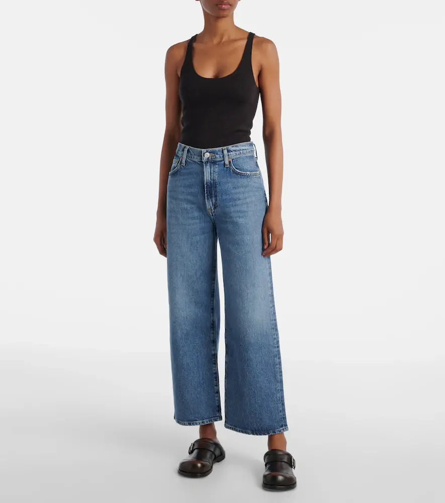 AGOLDE Harper Crop mid-rise wide-leg jeans | Thumbnail 2 AGOLDE Harper Crop mid-rise wide-leg jeans | Thumbnail 2