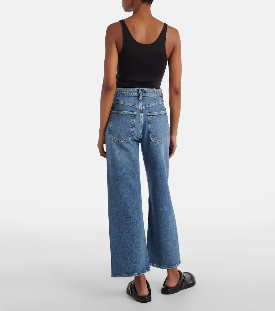 AGOLDE Harper Crop mid-rise wide-leg jeans | Thumbnail 3 AGOLDE Harper Crop mid-rise wide-leg jeans | Thumbnail 3