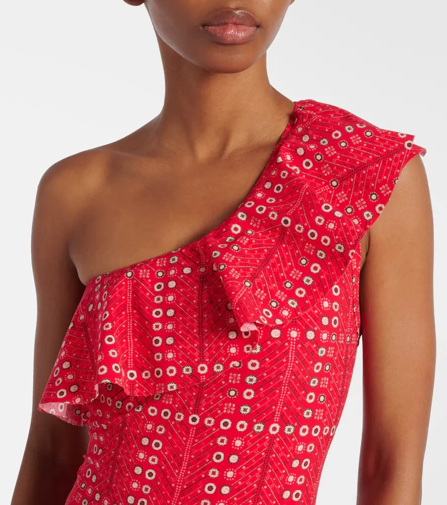 Marant Étoile Sicilya ruffled printed swimsuit | Thumbnail 2 Marant Étoile Sicilya ruffled printed swimsuit | Thumbnail 2