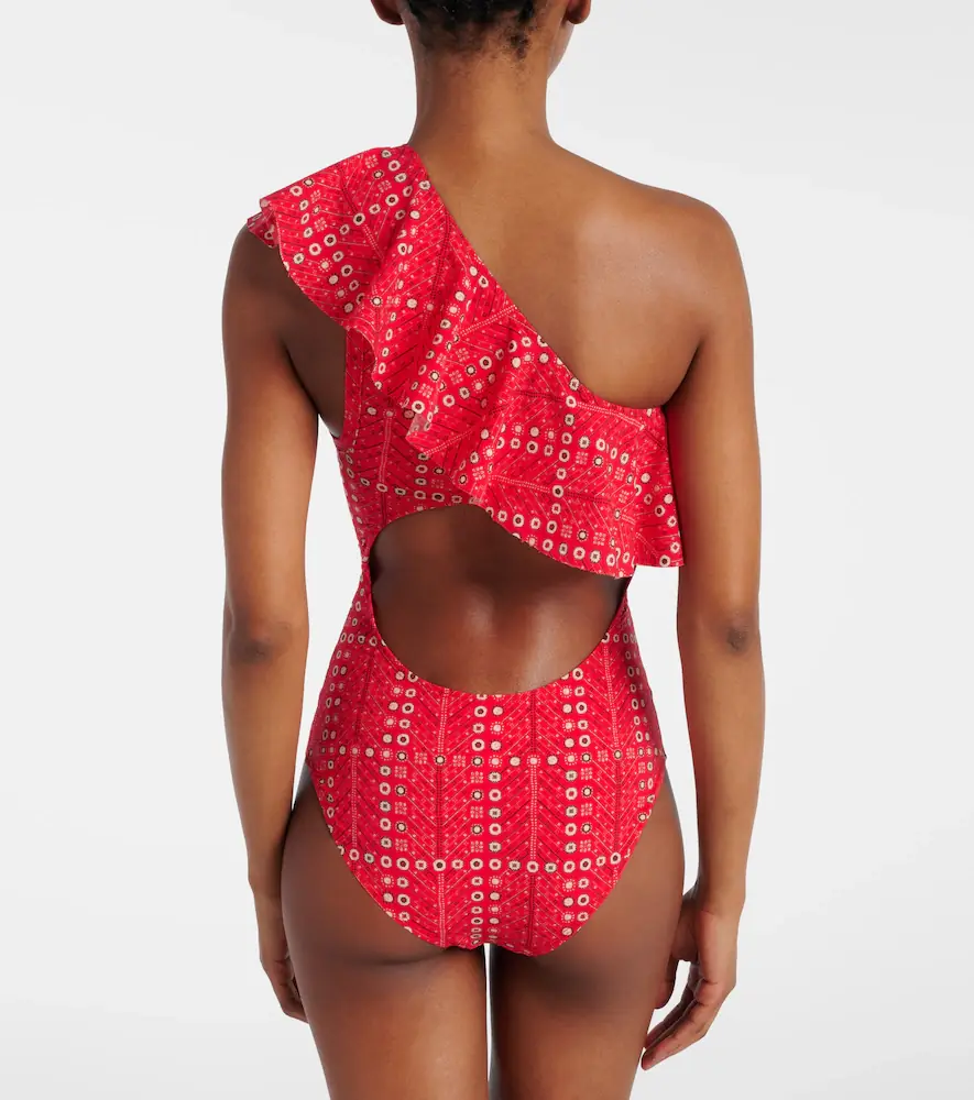 Marant Étoile Sicilya ruffled printed swimsuit | Thumbnail 5 Marant Étoile Sicilya ruffled printed swimsuit | Thumbnail 5