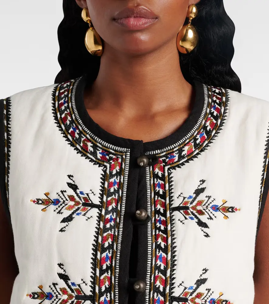 Marant Étoile Zeana embroidered vest | Thumbnail 2