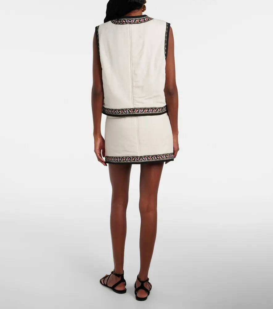 Marant Étoile Zeana embroidered vest | Thumbnail 4