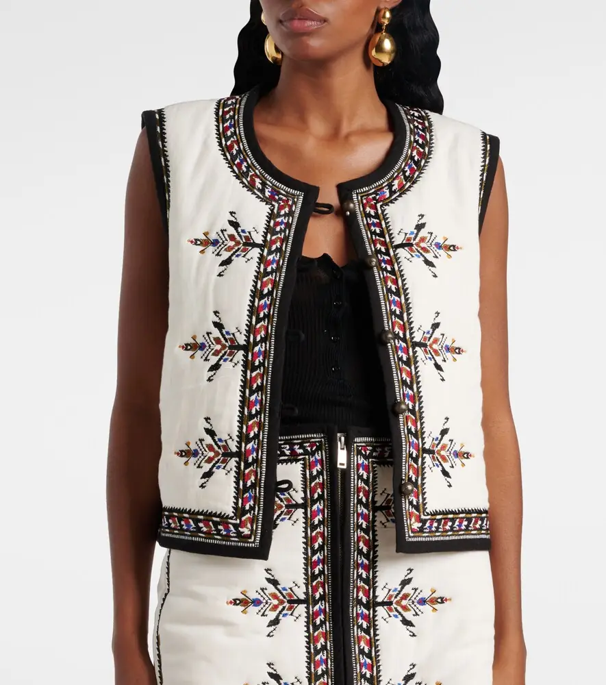 Marant Étoile Zeana embroidered vest | Thumbnail 5