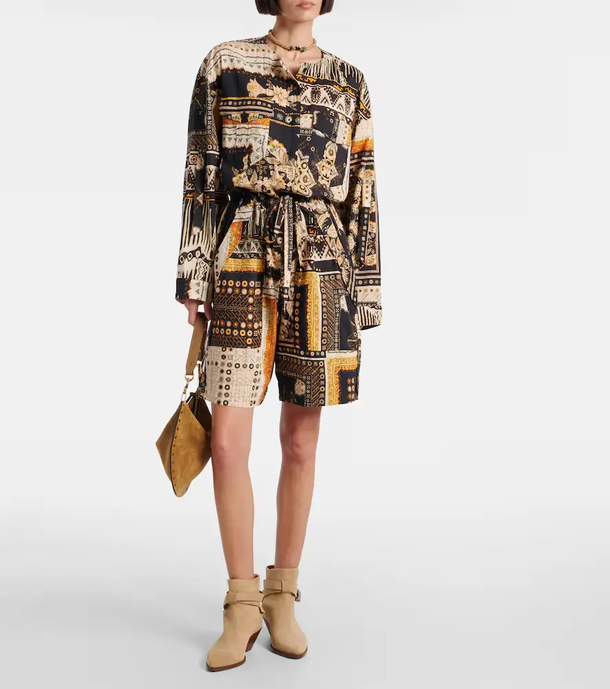 Marant Étoile Niely printed cotton romper | Thumbnail 2 Marant Étoile Niely printed cotton romper | Thumbnail 2